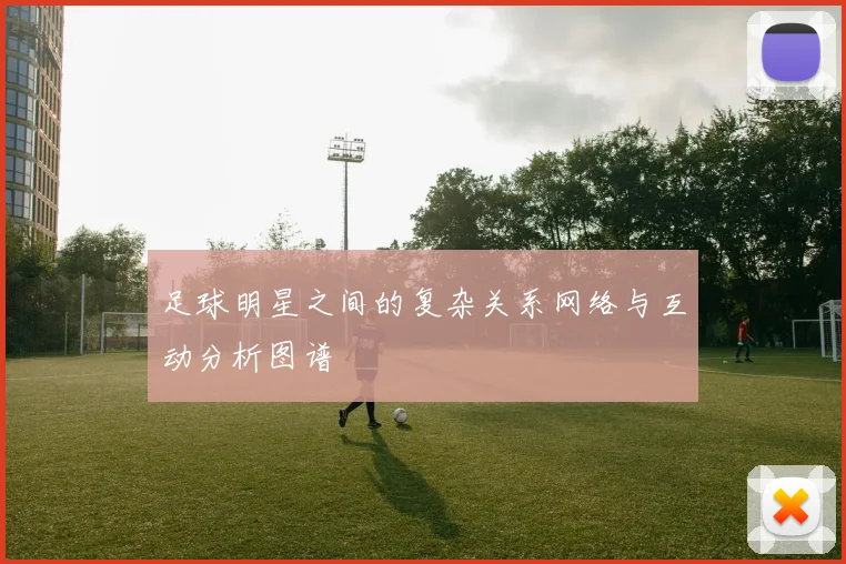 足球明星之间的复杂关系网络与互动分析图谱